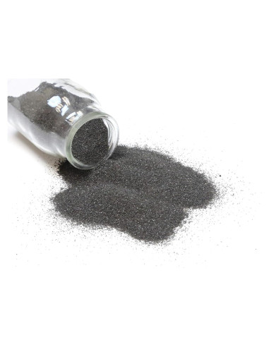 Arena Fina Colorida WGV 0.45 kg Negra para Manualidades DIY