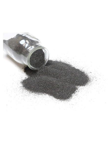 Arena Fina Colorida WGV 0.45 kg Negra para Manualidades DIY