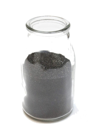 Arena Fina Colorida WGV 0.45 kg Negra para Manualidades DIY