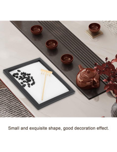 Jardín Zen Mini de Escritorio HEEPDD 21.6x17.5cm Decorativo 2