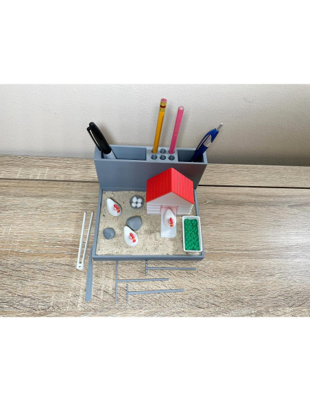 Organizador de Escritorio Zen Yippeemaker Granja de Pollos DIY