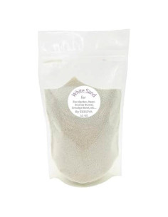 Arena de Cuarzo Blanco Azúcar 340g para Jardín Zen y Incienso