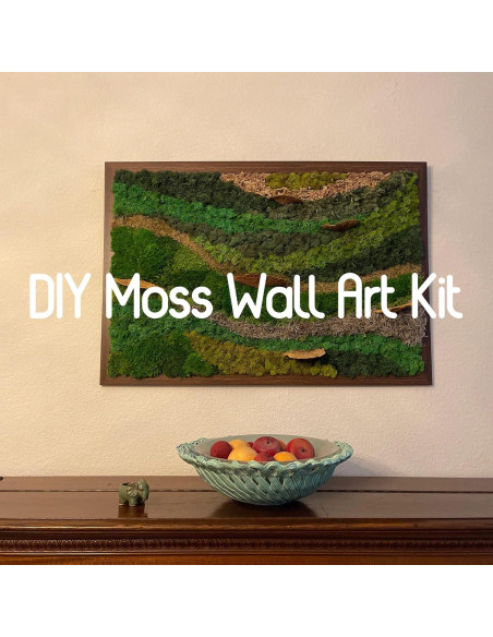 Musgo Preservado Verde Natural SZYD 2 Pies Cuadrados Decorativo