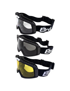 Gafas de Seguridad Birdz Eyewear Pelican - 3 Pares, TPU Negro
