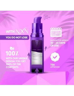 Crema Hidratante Facial NXN con Retinol y Escualano 68g 2