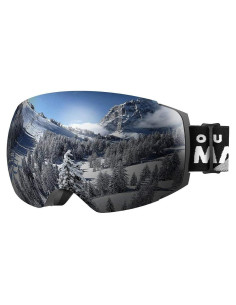 Gafas de Esquí OutdoorMaster PRO Sin Marco UV400 Lente Intercambiable