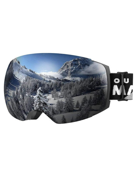 Gafas de Esquí OutdoorMaster PRO Sin Marco UV400 Lente Intercambiable