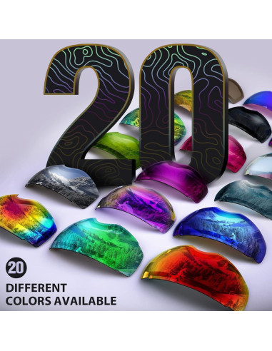 Gafas de Esquí OutdoorMaster PRO Sin Marco UV400 Lente Intercambiable