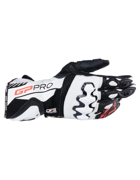 Guantes de Moto Alpinestars GP Pro R4 Hombre Negro/Blanco Grande Guantes de Moto Alpinestars GP Pro R4 Hombre Negro/Blanco Grande