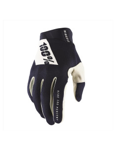 Guantes de Ciclismo 100% Ridefit Marino/Blanco Mediano