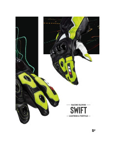 Guantes de Carreras LS2 Swift L - Protección Térmica y Reflectante 2