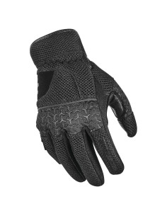 Guantes de Motocicleta FirstGear Rush Air - Negro - X-Grande