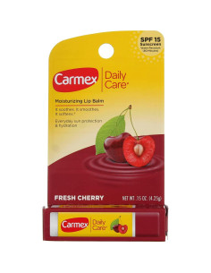 Bálsamo Labial Hidratante Carmex Click-Stick SPF 15 Cereza 6 Unidades 2
