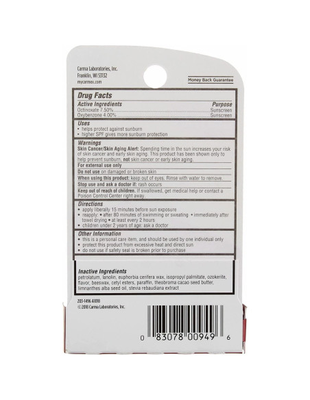 Bálsamo Labial Hidratante Carmex Click-Stick SPF 15 Cereza 6 Unidades Bálsamo Labial Hidratante Carmex Click-Stick SPF 15 Cereza 6 Unidades