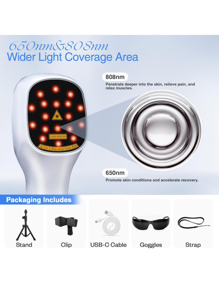 Dispositivo de Terapia con Láser Frío LuxReyan 21.8x5.3 cm