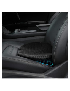 Cojín de Asiento Ergonómico KINGLETING Negro Espuma Viscoelástica