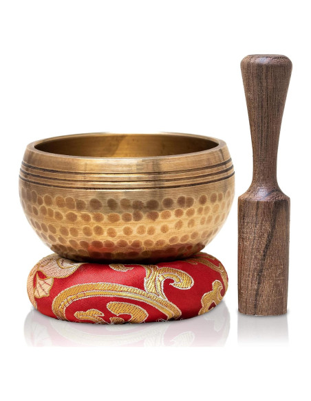 Cuenco Cantor Tibetano 7.62 cm Himalayan Healing - Oro Cuenco Cantor Tibetano 7.62 cm Himalayan Healing - Oro