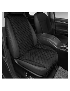 Funda de Asiento de Coche Surpassme Universal Acolchada Negra