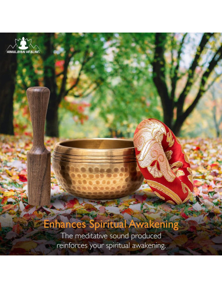 Cuenco Cantor Tibetano 7.62 cm Himalayan Healing - Oro Cuenco Cantor Tibetano 7.62 cm Himalayan Healing - Oro