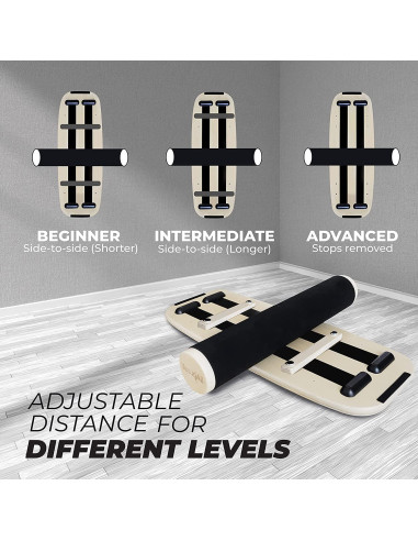 Tabla de Equilibrio Yes4All 75x28.5cm para Surf y Fitness