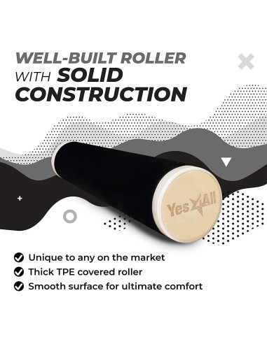 Tabla de Equilibrio Yes4All 75x28.5cm para Surf y Fitness