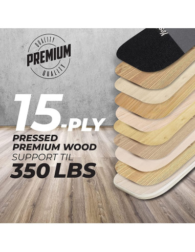 Tabla de Equilibrio Yes4All 75x28.5cm para Surf y Fitness