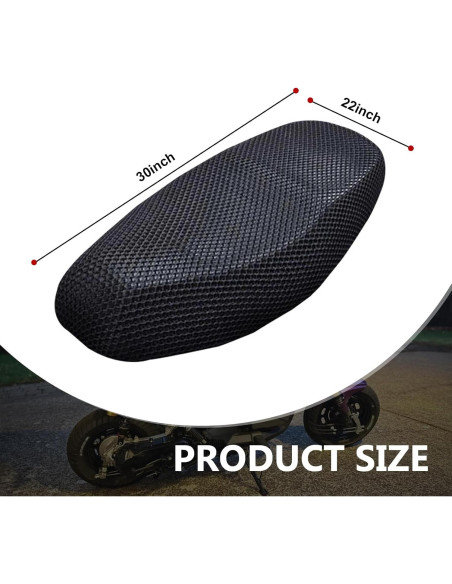 Funda de Asiento Universal DYEKNEE para Vehículo Eléctrico Negra