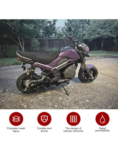 Funda de Asiento Universal DYEKNEE para Vehículo Eléctrico Negra