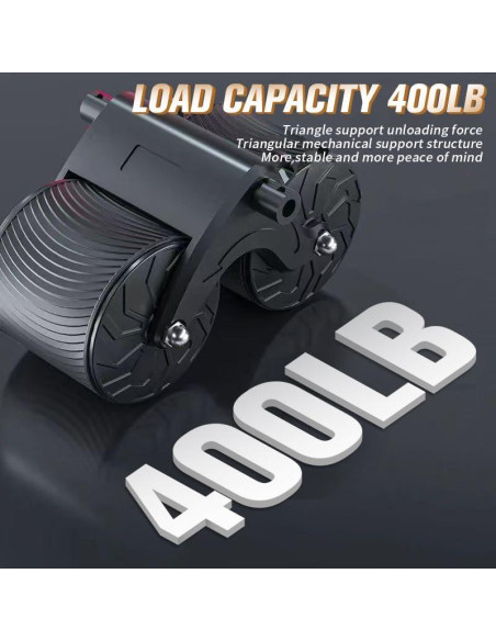 Rueda de Abdominales Pqeert con Temporizador y Almohadilla