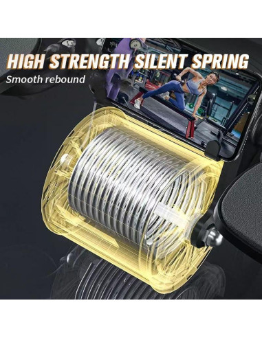 Rueda de Abdominales Pqeert con Temporizador y Almohadilla