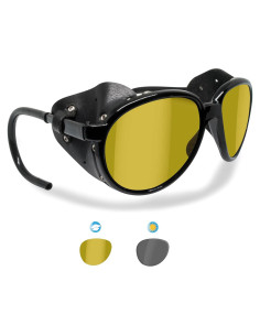 Gafas de sol polarizadas Bertoni Glacier amarillas fotocromáticas