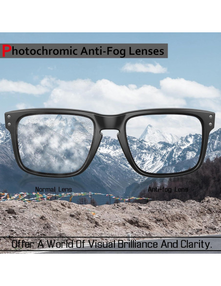 Lentes de Reemplazo Vonxyz para Gafas Oakley Sutro - Anti-niebla