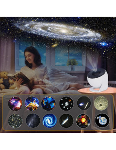 Proyector Galaxy 13 en 1 YunLone Luz Nocturna Estelar 2