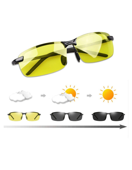 Gafas de Sol Deportivas MIRYEA Fotoquímicas Polarizadas UV400