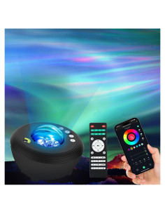 Proyector de Luz Galáctica YunLone con Altavoz Bluetooth 5.0