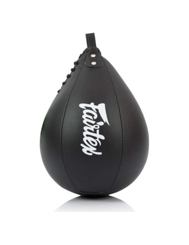 Bolsa de Velocidad Fairtex SB2 Microfibra Negra 10.16 cm