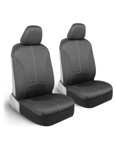 Cubiertas de Asiento Impermeables Motor Trend SpillGuard Beige