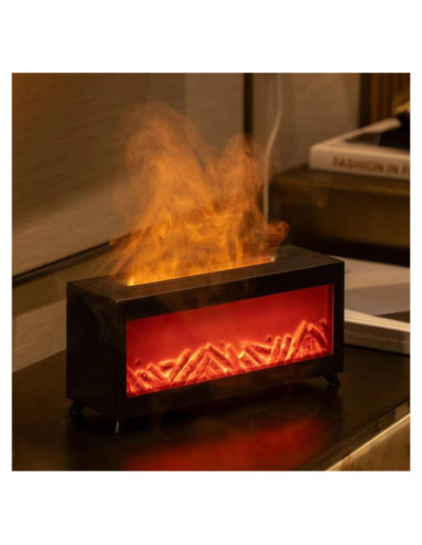 Difusor de Llama HTMOVAET 220ml Aromaterapia Ultra Silencioso