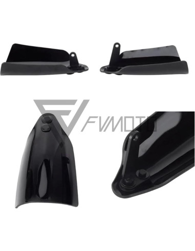 Soporte de Manillar FVMOTO Guardamanos Negro para Harley 2009+