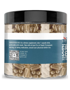 Extracto de Semilla de Pomelo Earthborn Elements 600 mg 200 Cápsulas 2