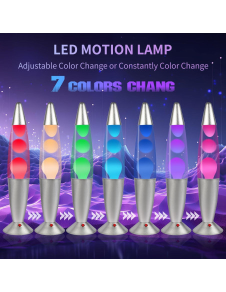 Lámpara de Movimiento LED 40cm GY Rosa y Transparente