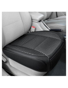 Funda de Asiento de Coche Ventilada Qinlive Negra 1 PCS
