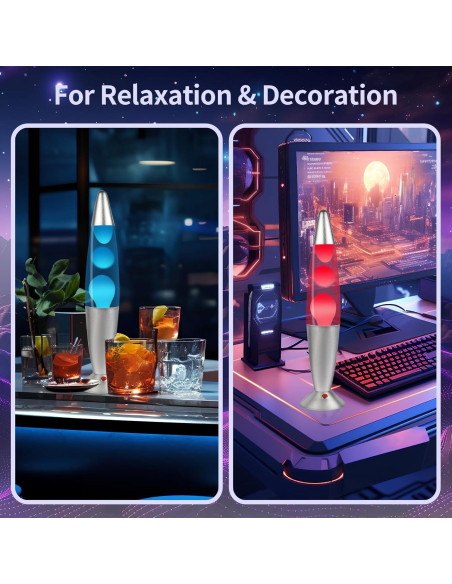 Lámpara de Movimiento LED 40cm GY Rosa y Transparente