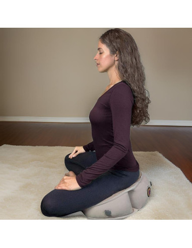 Cojín de Meditación Inflable Mobile Meditator Negro Ajustable