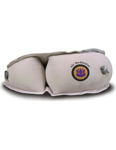 Cojín de Meditación Inflable Mobile Meditator Negro Ajustable