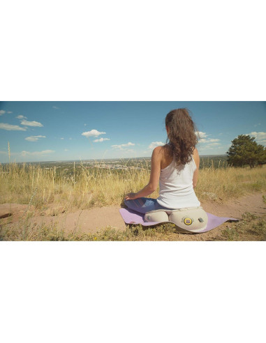 Cojín de Meditación Inflable Mobile Meditator Negro Ajustable