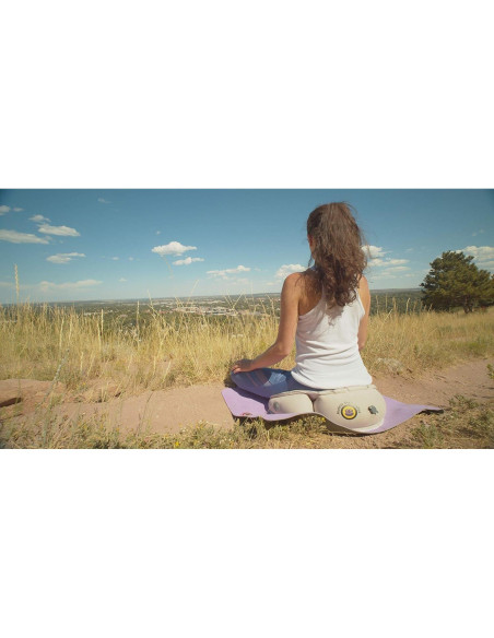 Cojín de Meditación Inflable Mobile Meditator Negro Ajustable