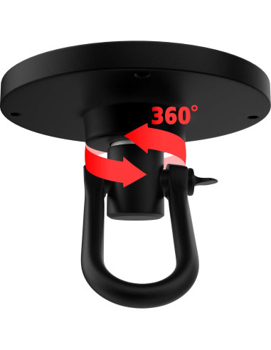 Soporte de Techo RDX para Pelota de Velocidad 360 Negro