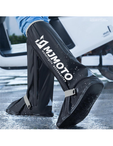 Cubiertas de Zapatos de Lluvia MJMOTO Mediano Impermeables