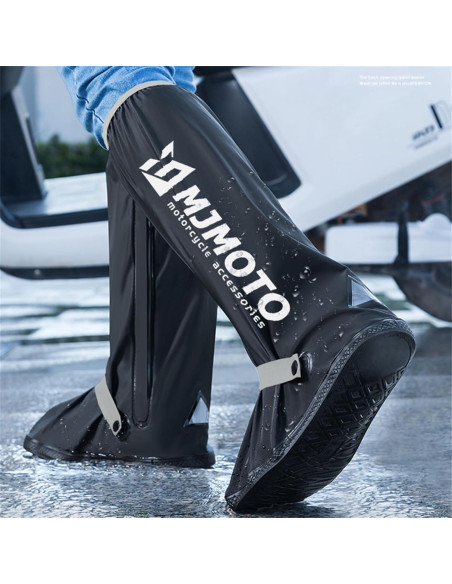 Cubiertas de Zapatos de Lluvia MJMOTO Mediano Impermeables